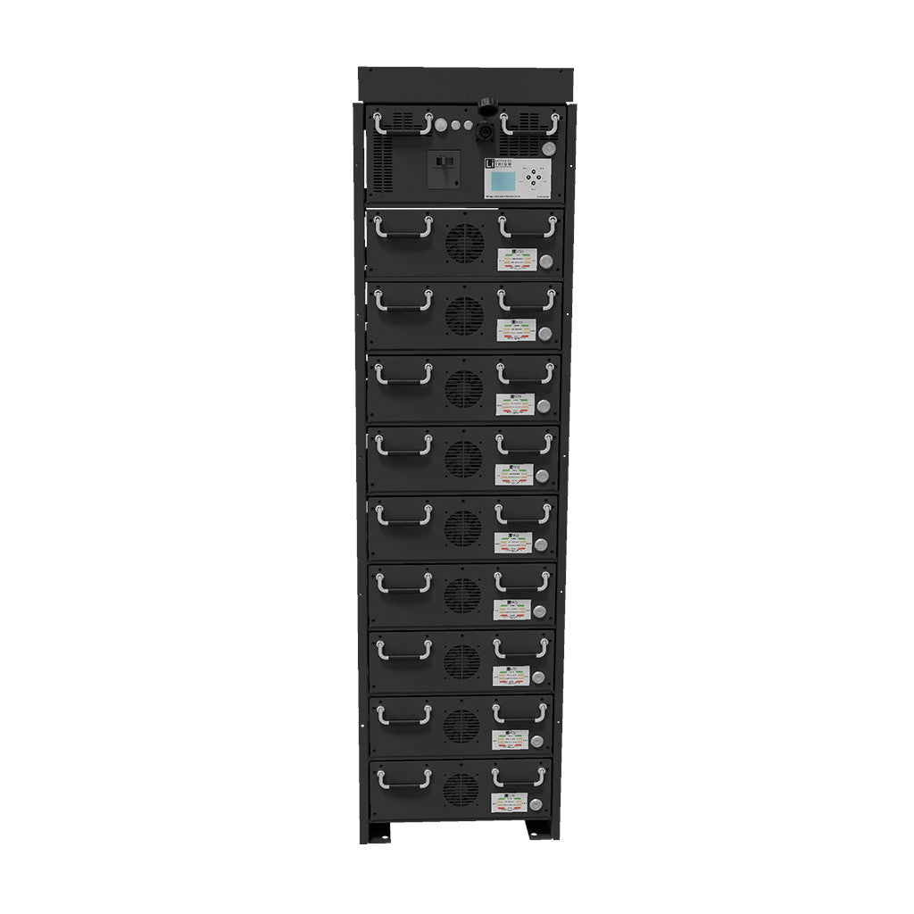 LBSA Rack for High Voltage Module 7.99kWh - 1 Rack with 9 Modules